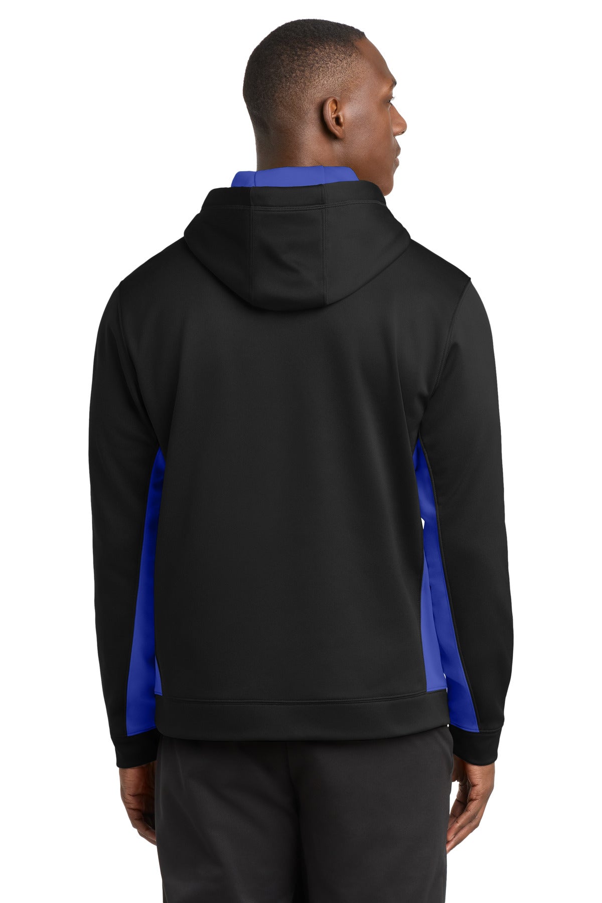 Sport-Tek Sport-Wick Fleece Colorblock Hooded Pullover ST235