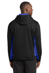 Sport-Tek Sport-Wick Fleece Colorblock Hooded Pullover ST235