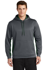 Sport-Tek Sport-Wick Fleece Colorblock Hooded Pullover ST235