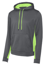 Sport-Tek Sport-Wick Fleece Colorblock Hooded Pullover ST235