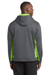 Sport-Tek Sport-Wick Fleece Colorblock Hooded Pullover ST235