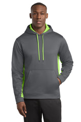 Sport-Tek Sport-Wick Fleece Colorblock Hooded Pullover ST235