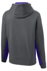 Sport-Tek Sport-Wick Fleece Colorblock Hooded Pullover ST235