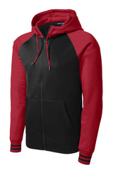 Sport-Tek Sport-Wick Varsity Fleece Full-Zip Hooded Jacket ST236