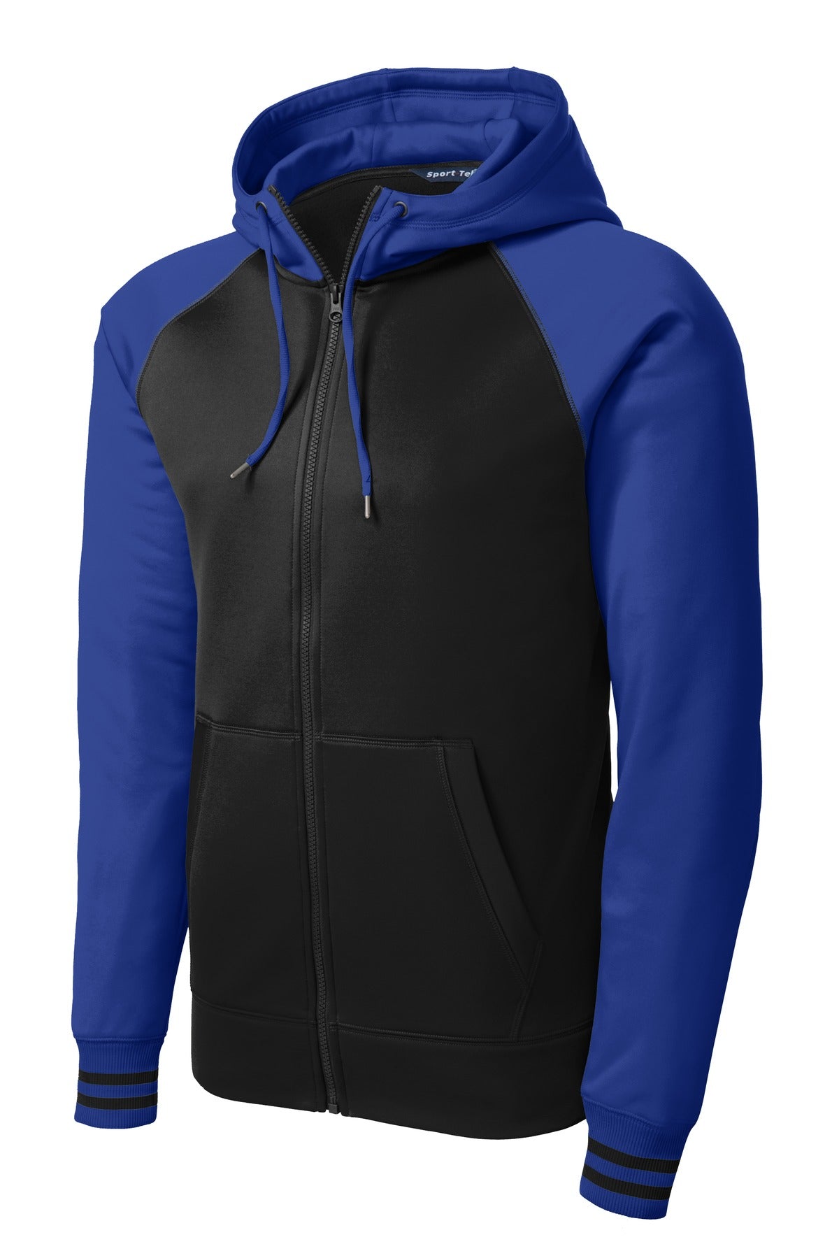Sport-Tek Sport-Wick Varsity Fleece Full-Zip Hooded Jacket ST236