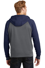 Sport-Tek Sport-Wick Varsity Fleece Full-Zip Hooded Jacket ST236