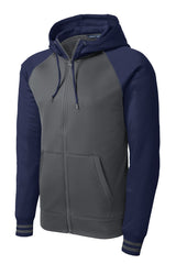 Sport-Tek Sport-Wick Varsity Fleece Full-Zip Hooded Jacket ST236