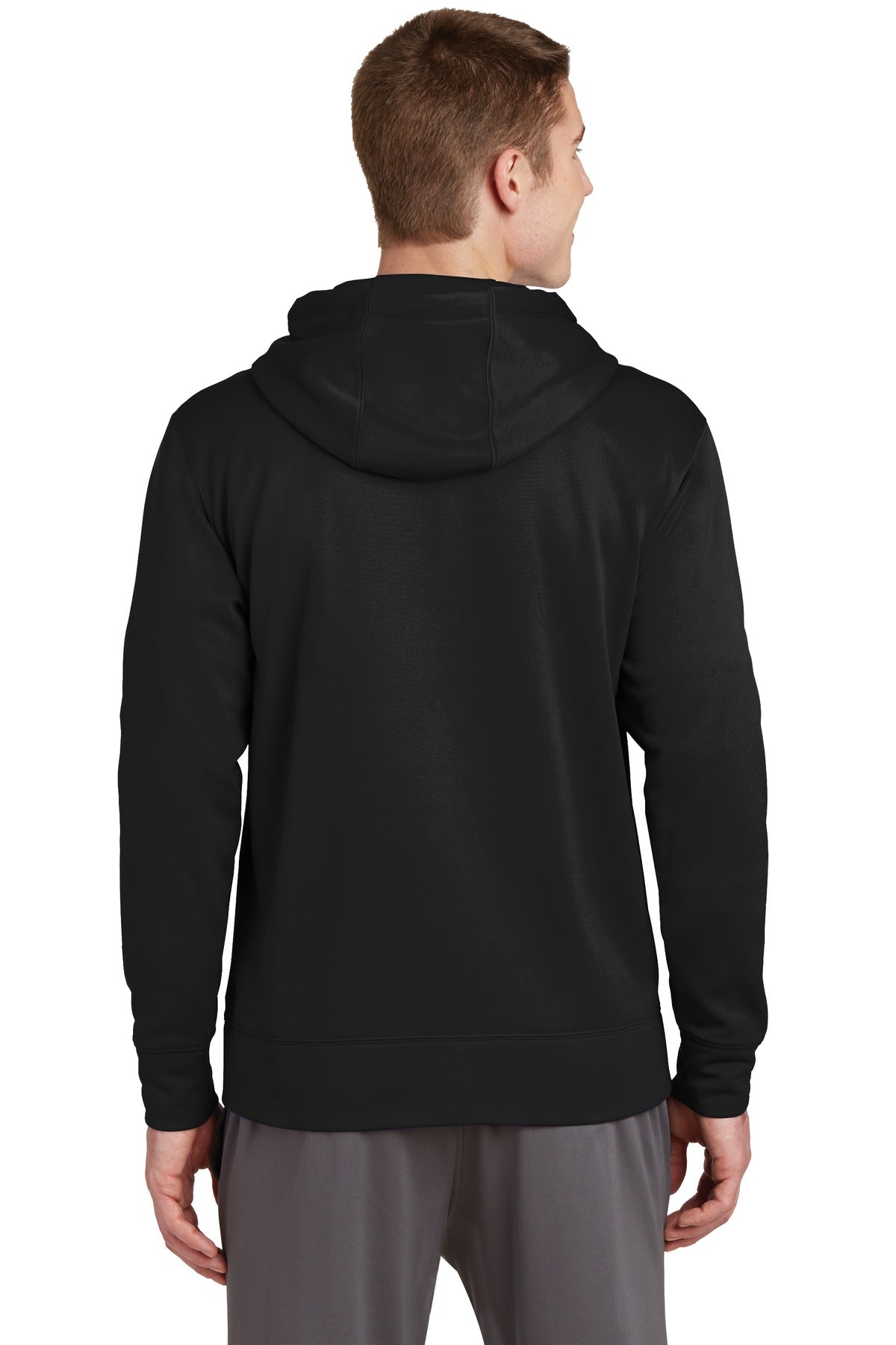 Sport-Tek Sport-Wick Fleece Full-Zip Hooded Jacket ST238