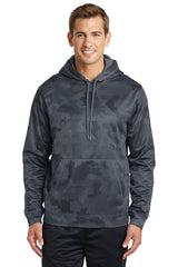 Sport-Tek Sport-Wick CamoHex Fleece Hooded Pullover ST240