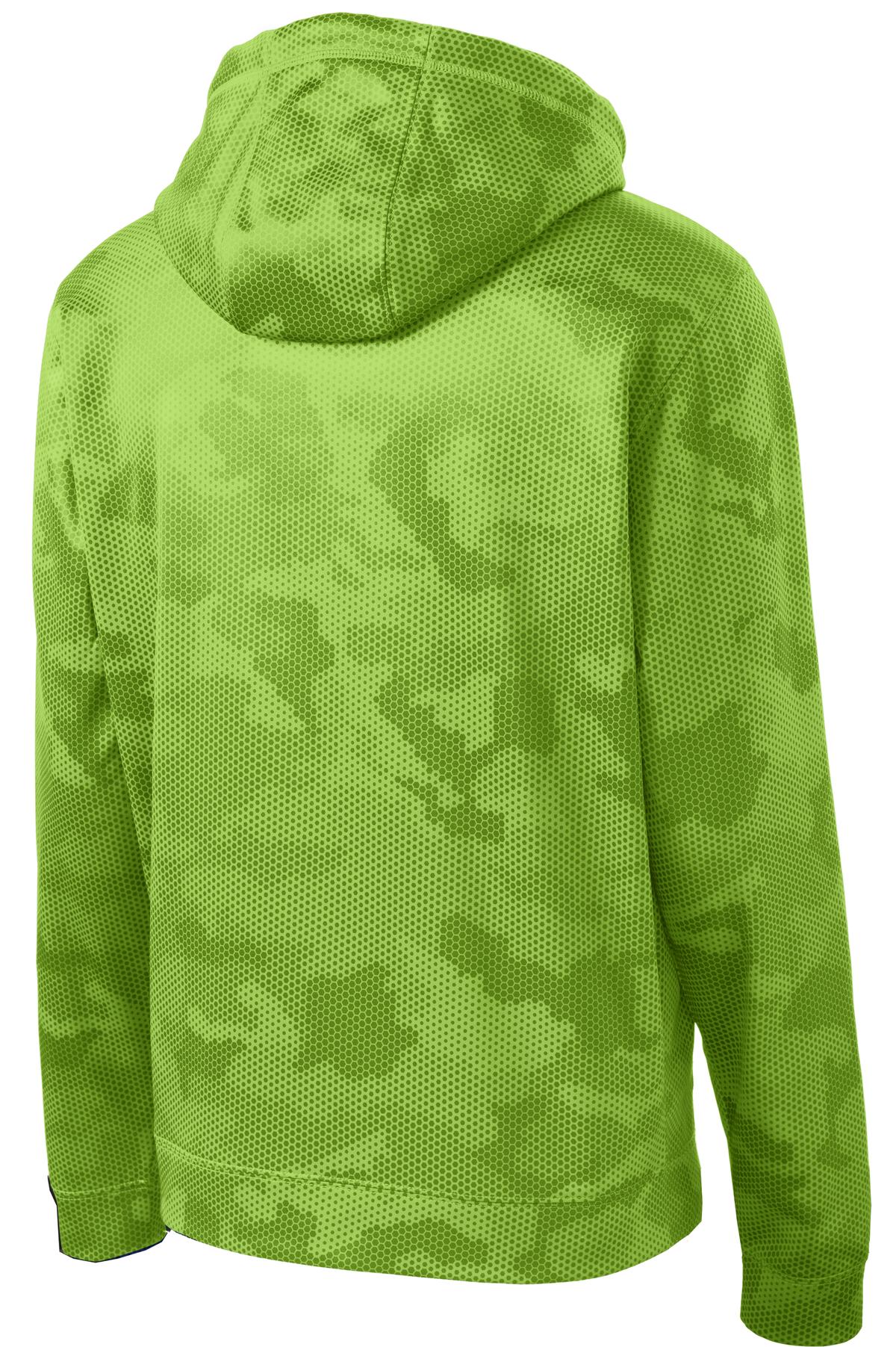 Sport-Tek Sport-Wick CamoHex Fleece Hooded Pullover ST240