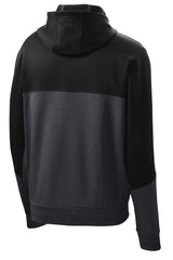 Sport-Tek Tech Fleece Colorblock Full-Zip Hooded Jacket ST245