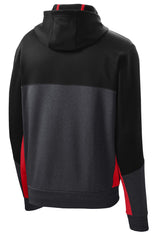 Sport-Tek Tech Fleece Colorblock Full-Zip Hooded Jacket ST245