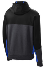 Sport-Tek Tech Fleece Colorblock Full-Zip Hooded Jacket ST245