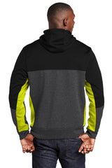 Sport-Tek Tech Fleece Colorblock Full-Zip Hooded Jacket ST245
