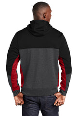 Sport-Tek Tech Fleece Colorblock Full-Zip Hooded Jacket ST245