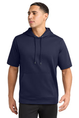Sport-Tek  Sport-Wick  Fleece Short Sleeve Hooded Pullover ST251