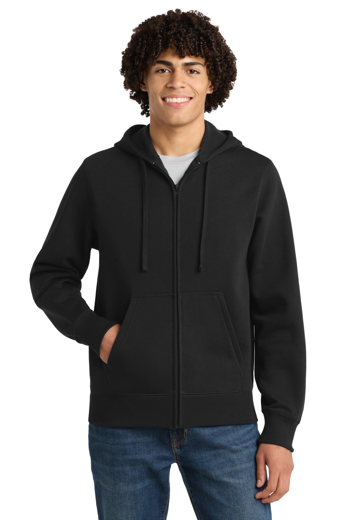 Sport-Tek Full-Zip Hooded Sweatshirt ST258