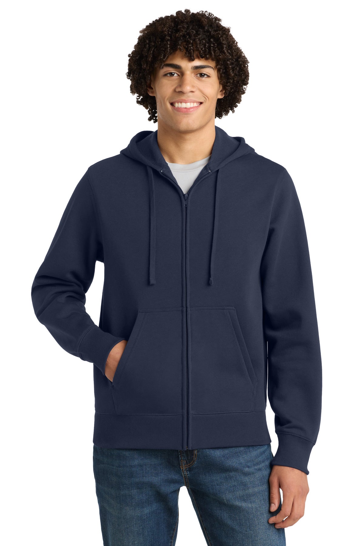 Sport-Tek Full-Zip Hooded Sweatshirt ST258