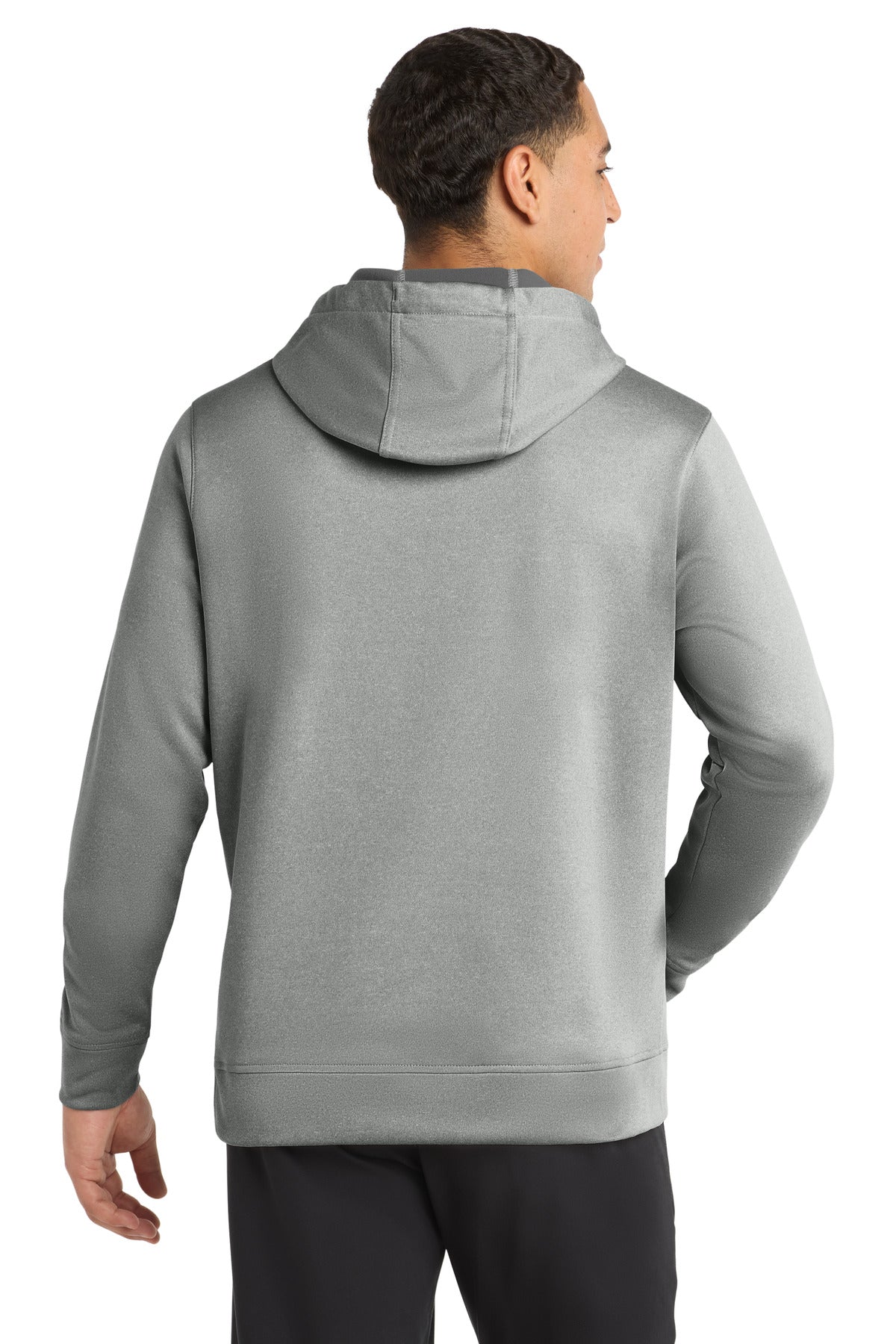 Sport-Tek PosiCharge Sport-Wick Heather Fleece Hooded Pullover ST264