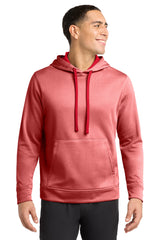 Sport-Tek PosiCharge Sport-Wick Heather Fleece Hooded Pullover ST264