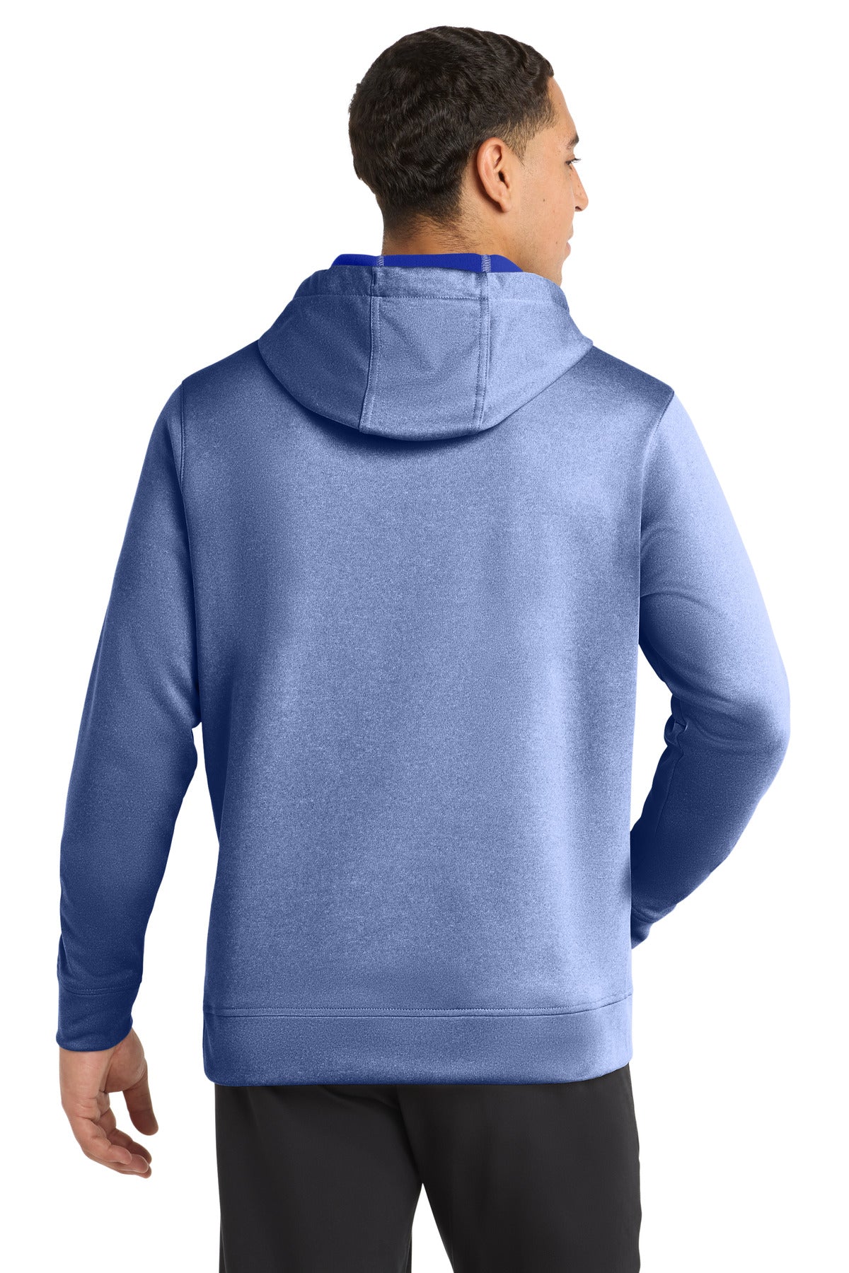 Sport-Tek PosiCharge Sport-Wick Heather Fleece Hooded Pullover ST264