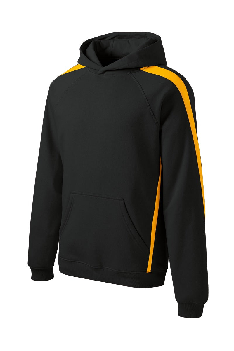Sport-Tek Sleeve Stripe Pullover Hooded Sweatshirt ST265