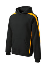 Sport-Tek Sleeve Stripe Pullover Hooded Sweatshirt ST265