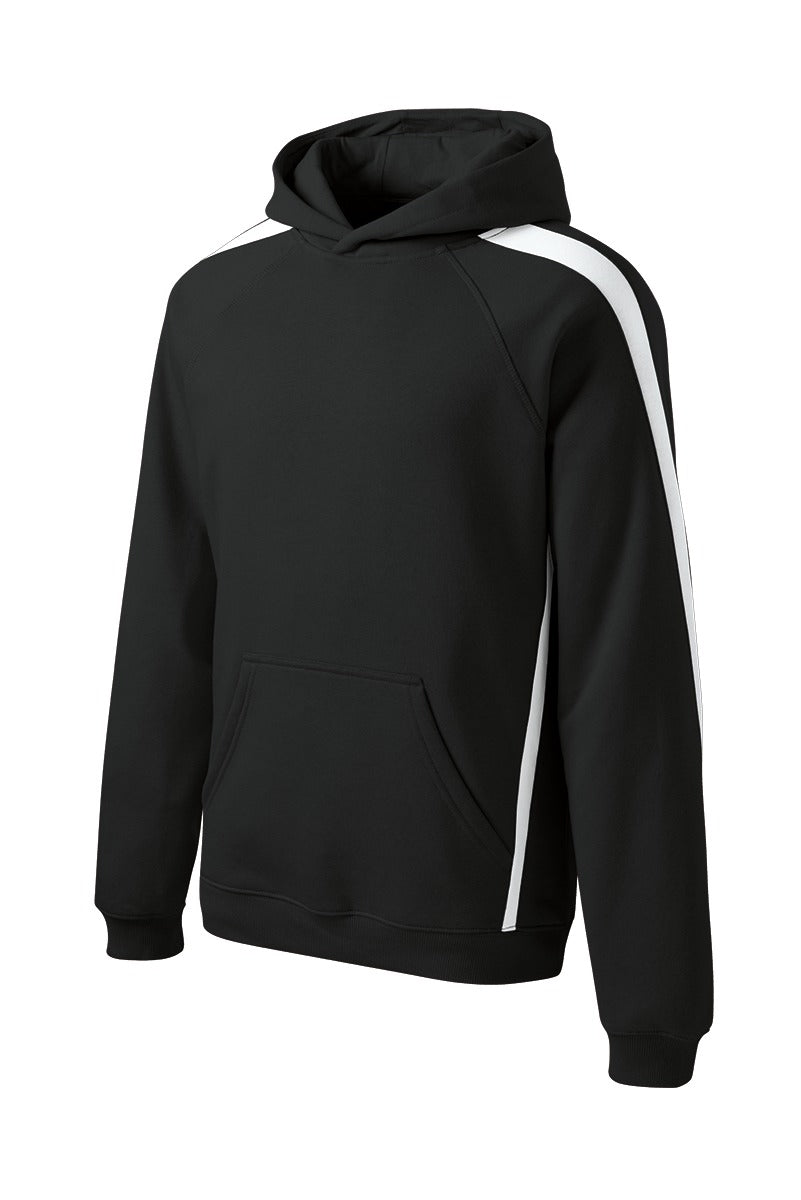Sport-Tek Sleeve Stripe Pullover Hooded Sweatshirt ST265