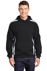 Sport-Tek Sleeve Stripe Pullover Hooded Sweatshirt ST265
