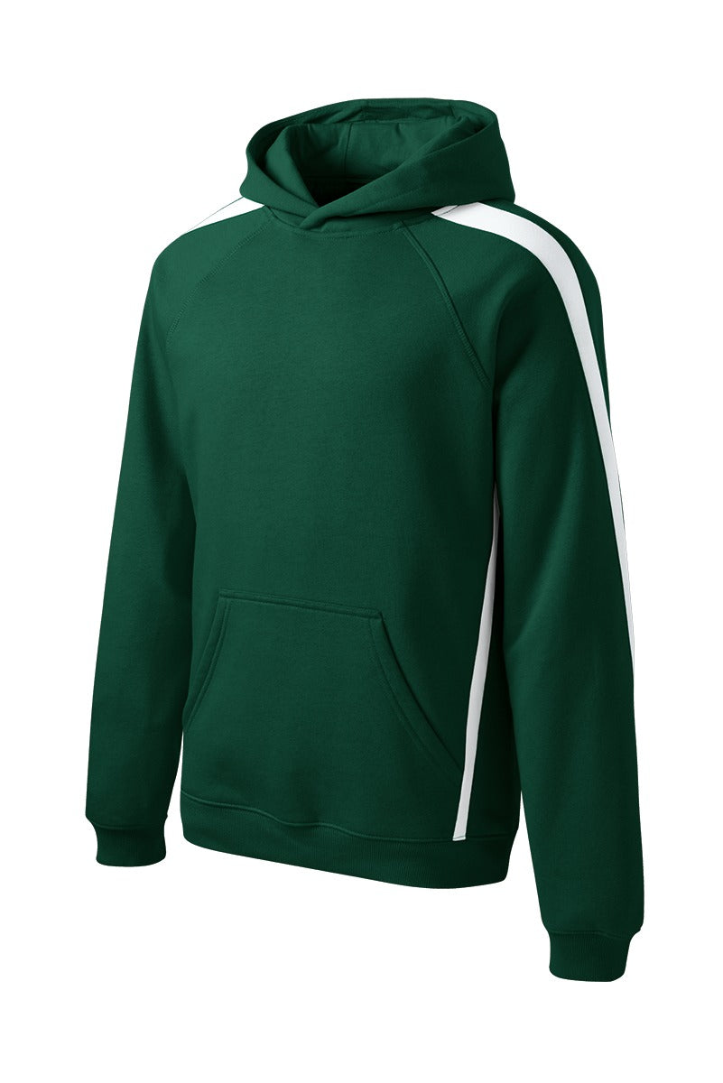 Sport-Tek Sleeve Stripe Pullover Hooded Sweatshirt ST265