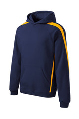 Sport-Tek Sleeve Stripe Pullover Hooded Sweatshirt ST265