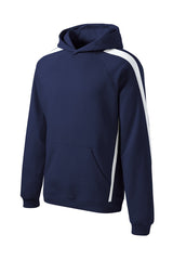 Sport-Tek Sleeve Stripe Pullover Hooded Sweatshirt ST265