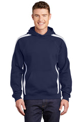 Sport-Tek Sleeve Stripe Pullover Hooded Sweatshirt ST265
