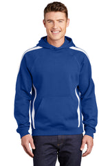 Sport-Tek Sleeve Stripe Pullover Hooded Sweatshirt ST265