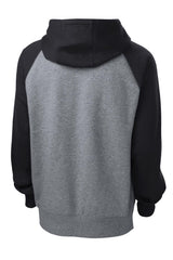 Sport-Tek Raglan Colorblock Pullover Hooded Sweatshirt ST267