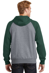Sport-Tek Raglan Colorblock Pullover Hooded Sweatshirt ST267