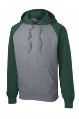 Sport-Tek Raglan Colorblock Pullover Hooded Sweatshirt ST267