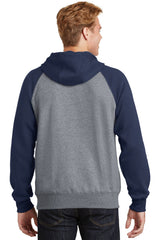 Sport-Tek Raglan Colorblock Pullover Hooded Sweatshirt ST267