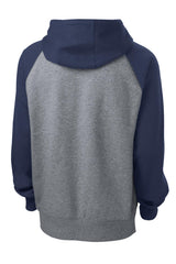 Sport-Tek Raglan Colorblock Pullover Hooded Sweatshirt ST267