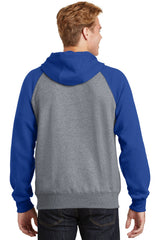 Sport-Tek Raglan Colorblock Pullover Hooded Sweatshirt ST267
