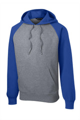 Sport-Tek Raglan Colorblock Pullover Hooded Sweatshirt ST267