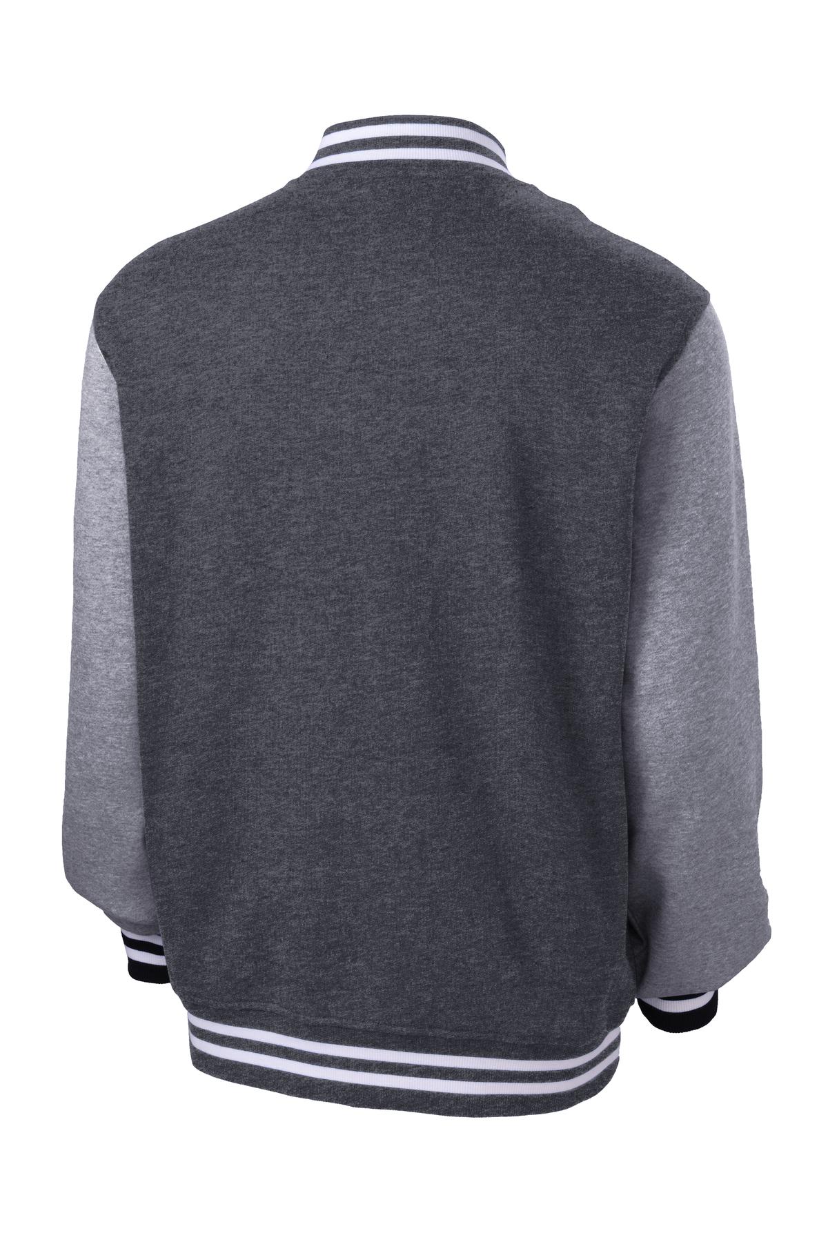 Sport-Tek Fleece Letterman Jacket ST270