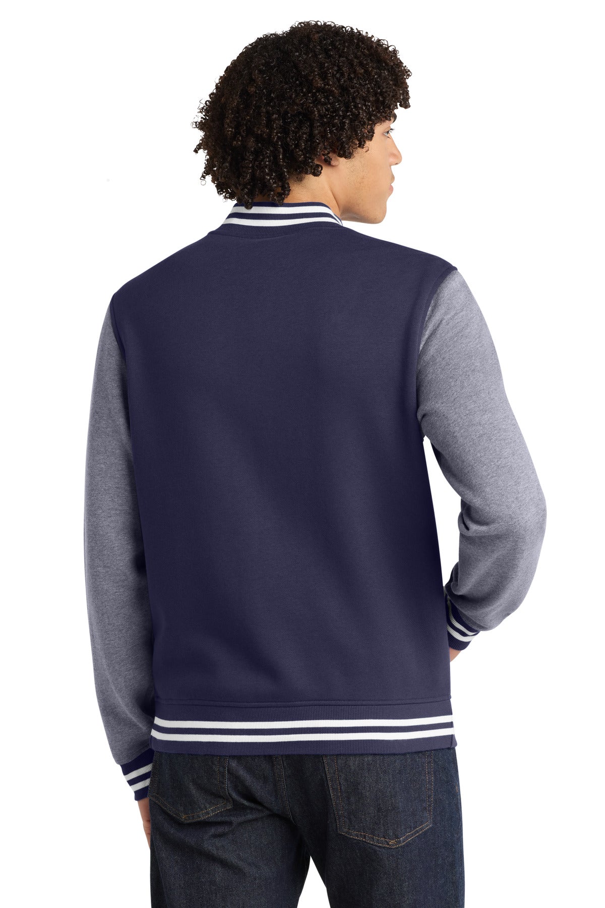 Sport-Tek Fleece Letterman Jacket ST270