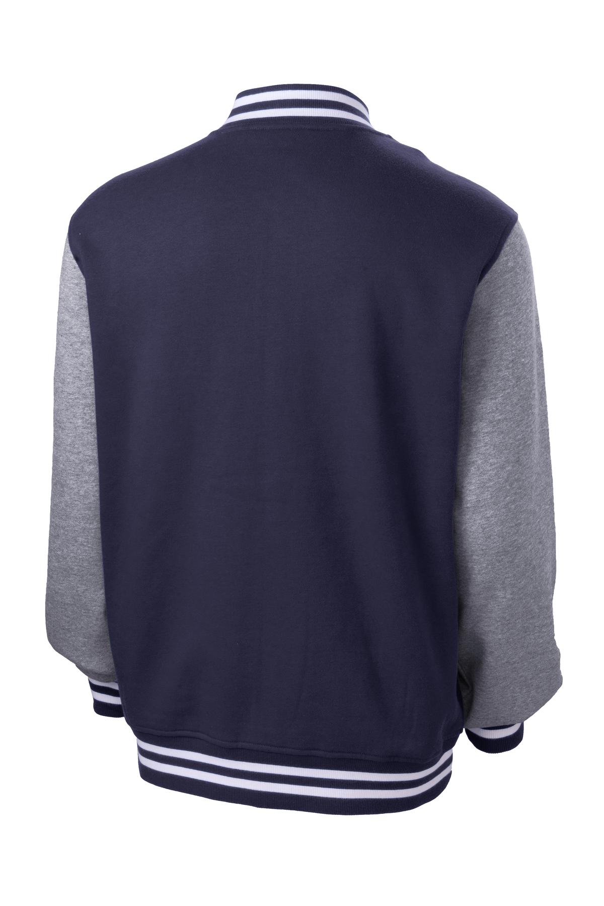 Sport-Tek Fleece Letterman Jacket ST270