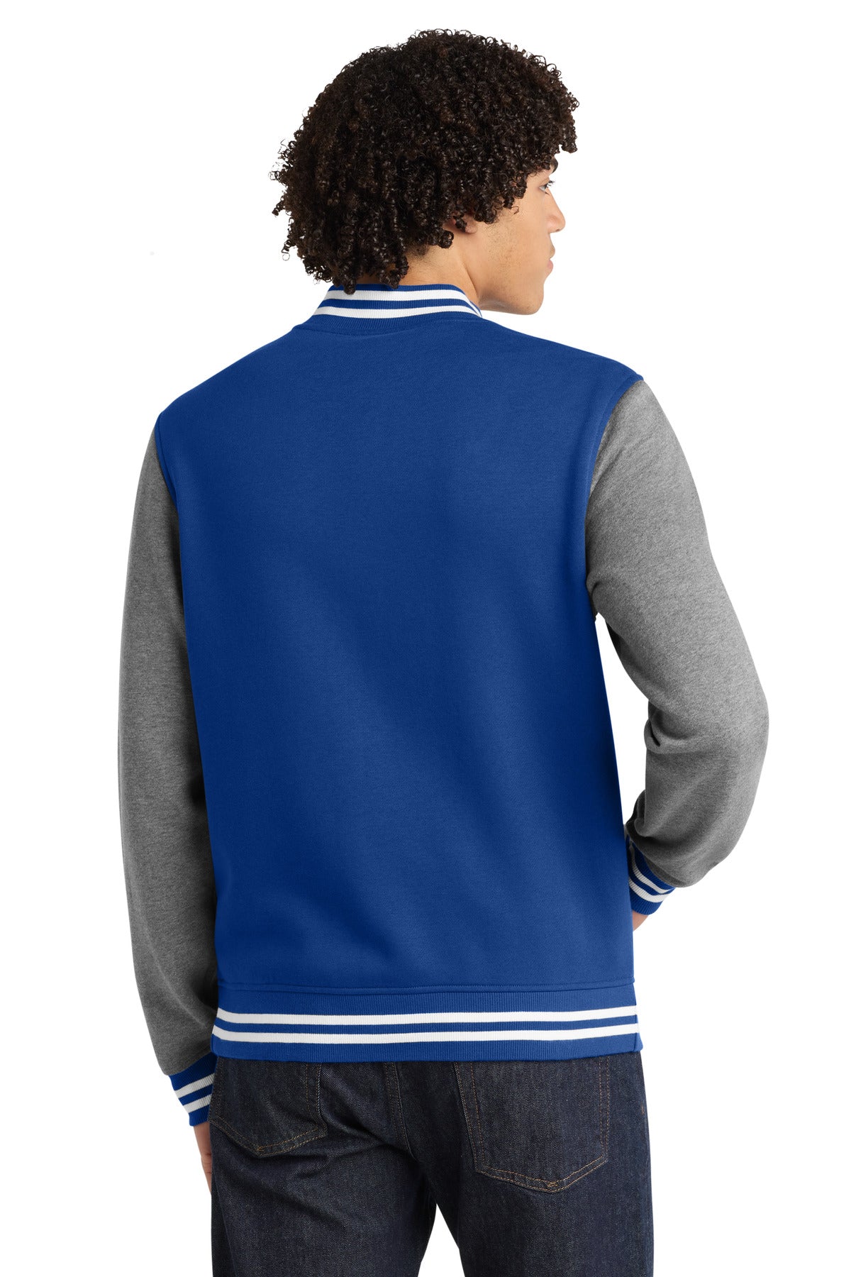 Sport-Tek Fleece Letterman Jacket ST270