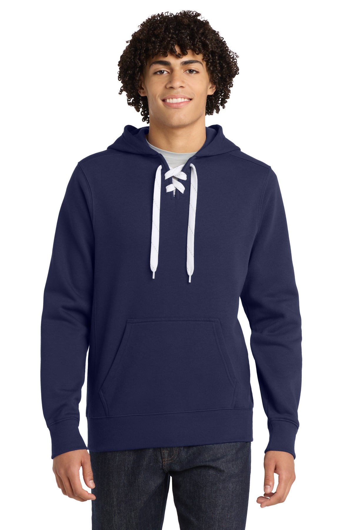 Sport-Tek Lace Up Pullover Hooded Sweatshirt ST271