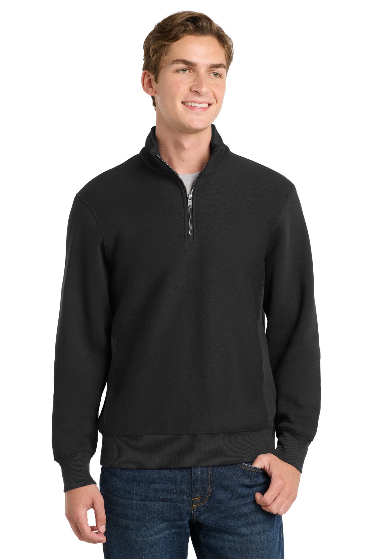 Sport-Tek Super Heavyweight 1/4-Zip Pullover Sweatshirt ST283