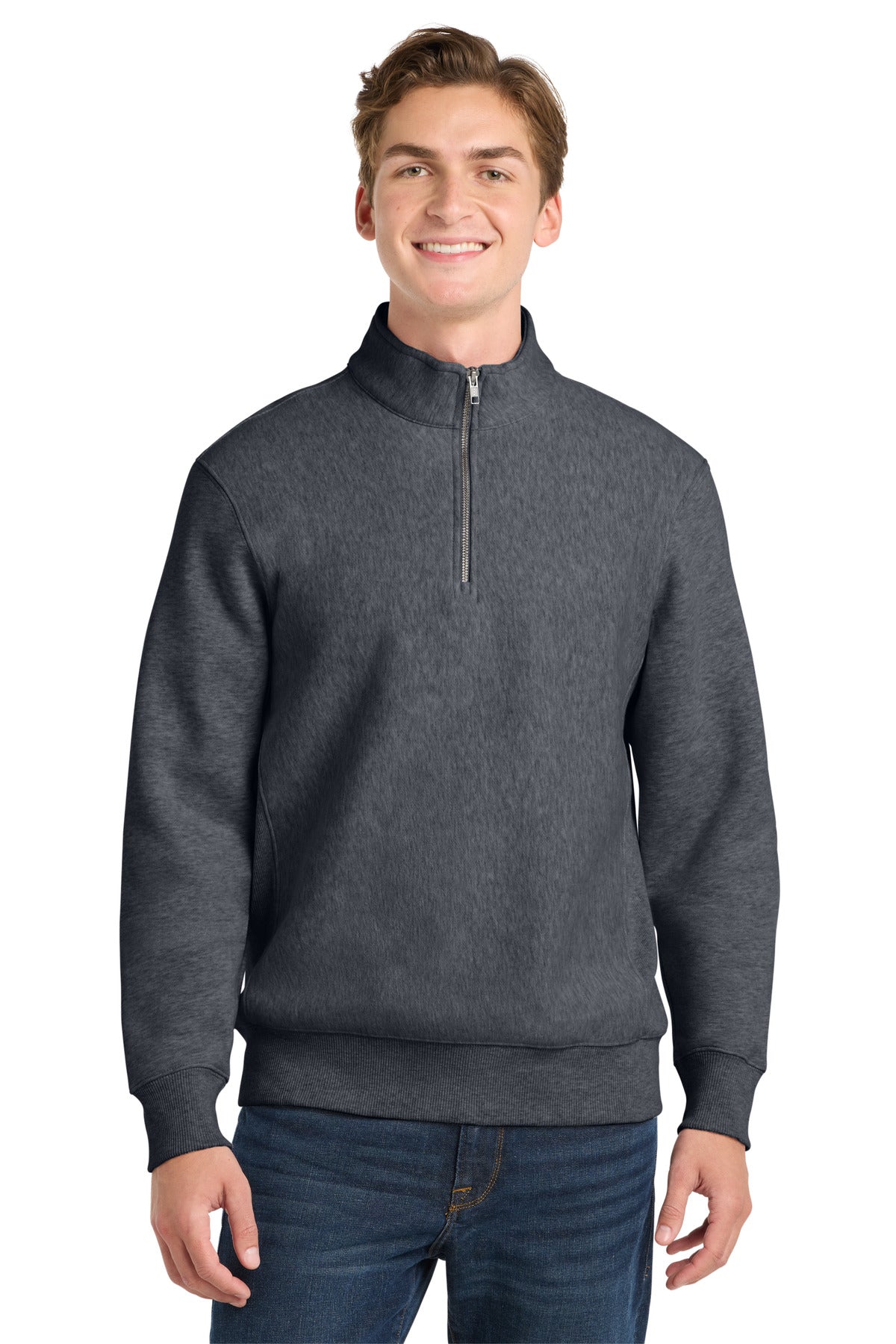 Sport-Tek Super Heavyweight 1/4-Zip Pullover Sweatshirt ST283