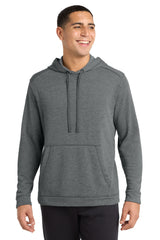 Sport-Tek  PosiCharge  Tri-Blend Wicking Fleece Hooded Pullover ST296