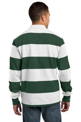 Sport-Tek Classic Long Sleeve Rugby Polo ST301